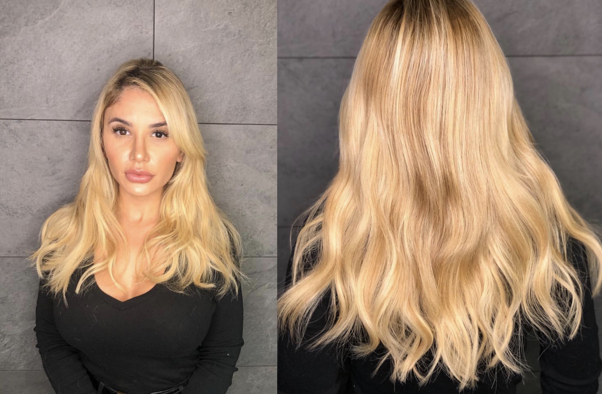 Now at KARMA Platinum Seamless Hair Extensions KARMA by Erwin Gomez